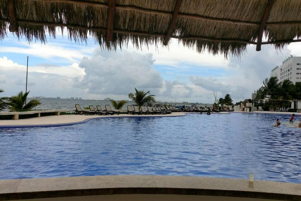 Hermoso Condo De 2 Habitaciones Frente Al Caribe Cancun Ngoại thất bức ảnh