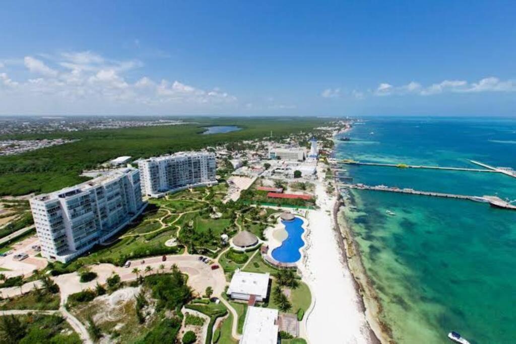 Hermoso Condo De 2 Habitaciones Frente Al Caribe Cancun Ngoại thất bức ảnh