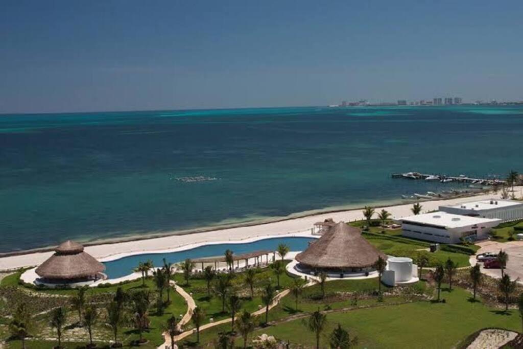 Hermoso Condo De 2 Habitaciones Frente Al Caribe Cancun Ngoại thất bức ảnh