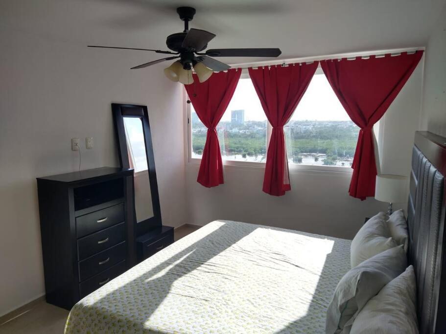 Hermoso Condo De 2 Habitaciones Frente Al Caribe Cancun Ngoại thất bức ảnh